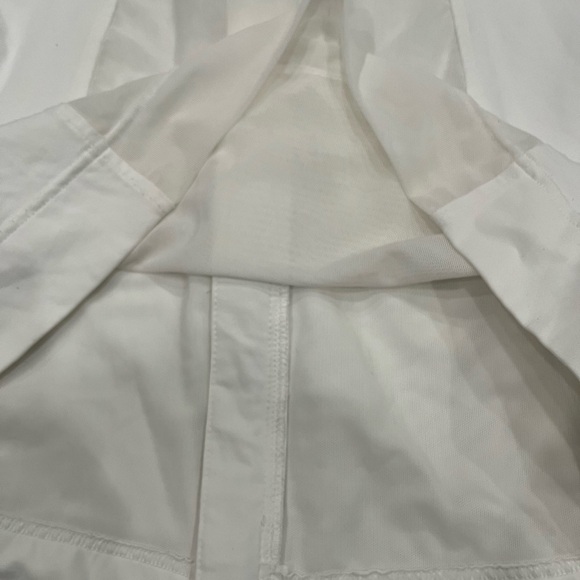[8] Lululemon white 3/4 sleeve Stay Cool Jacket with mesh back NWOT - Picture 8 of 8